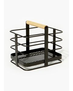 Wire Sink Tidy (16cm x 15cm)-Black