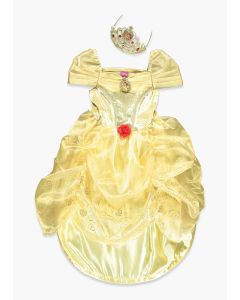 Kids Disney Princess Belle Fancy Dress Costume (3-9yrs)