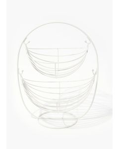 Wire Two Tier Fruit Basket