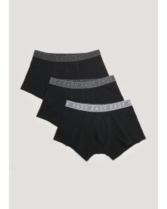 Three pack Black Hipster Boxers