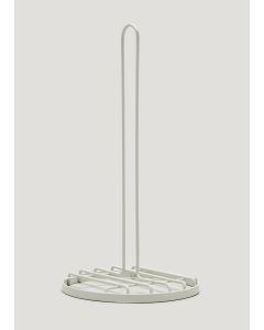 Wire Kitchen Roll Holder - White - One Size