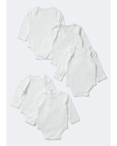 Baby 5 Pack Long Sleeve Bodysuits