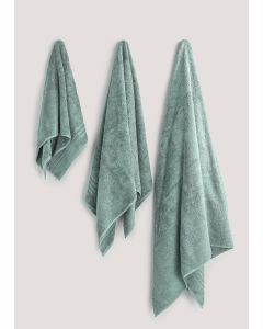 100% Egyptian Cotton Towels -Cyan- Bath Sheet