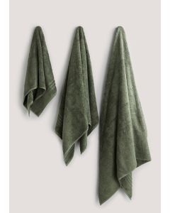 100% Egyptian Cotton Towels -Bath Sheet- Green