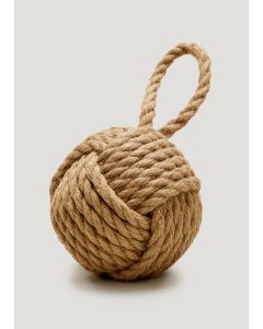 Hessian Knot Doorstop