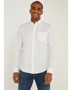 Oxford Shirt - White - M