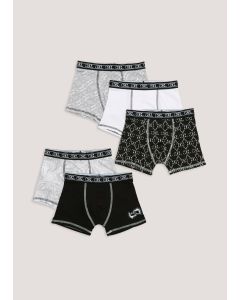 Boys 5 Pack Camo Trunks