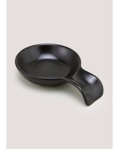 Black Spoon Rest (18cm x 12cm)-Black