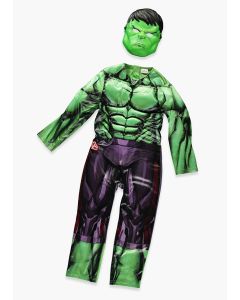 Kids Marvel Hulk Fancy Dress Costume (3-9yrs)