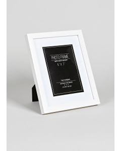 Deep Mount Photo Frame (18cm x 13cm)-White