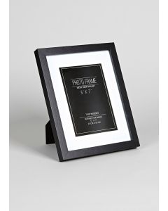 Deep Mount Photo Frame (18cm x 13cm)-Black