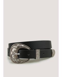 Western Belt - Black - Small