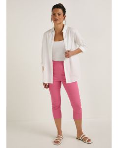 Rosie Cropped Pull On Jeggings - Pink - 20