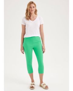 Rosie Cropped Pull On Jeggings - Green - 12