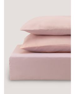 Super Soft Fitted Bed Sheet & Pillowcase Bundle