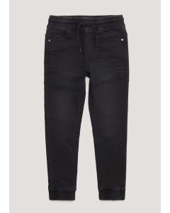 Boys Black Stretch Skinny Jeans (4-16yrs)