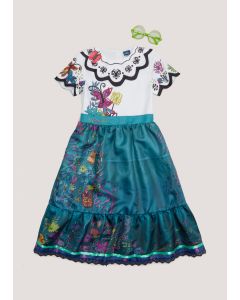 Kids Multicoloured Disney Encanto Mirabel Dress (3-9yrs)