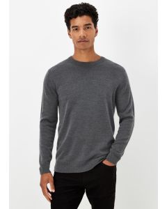 Charcoal Soft Touch Crewneck Jumper