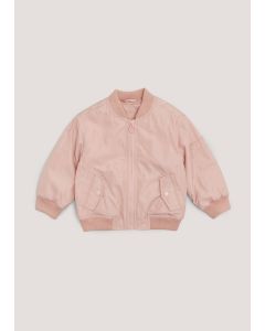 Girls Pink Bomber Jacket (9mths-6yrs)