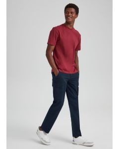 Navy Essential Cargo Trousers