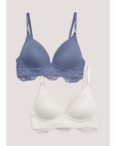 2 Pack Non-Wired Plunge Bras