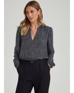 Black Spot Blouse