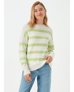 Coral Stripe Jumper-t