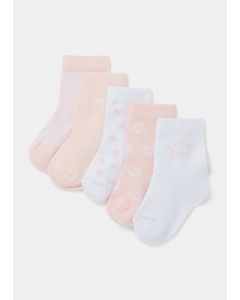 5 Pack Baby Socks