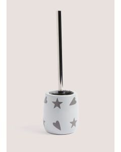 Heart & Star Toilet Brush