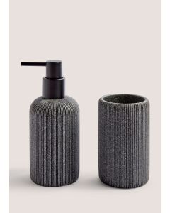 Resin Soap Dispenser & Tumbler Set