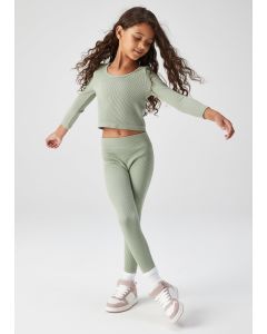 Girls Seamless Leggings (7-15yrs)