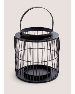 Small Black Wire Lantern