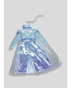 Kids Disney Frozen 2 Elsa Fancy Dress Costume