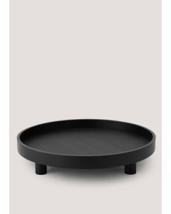 Footed Tray (35cm x 8cm)-Black