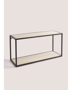 Black Metal Single Shelf (30cm x 15cm)