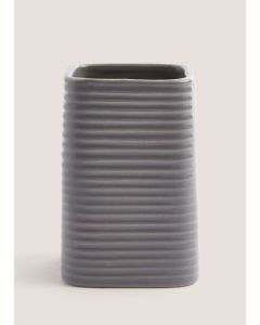 Grey Ceramic Tumbler (7.5cm x 7.5cm x 11.5cm)