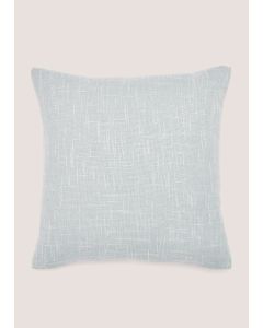 Blue Marl Textured Cushion (43cm x 43cm)