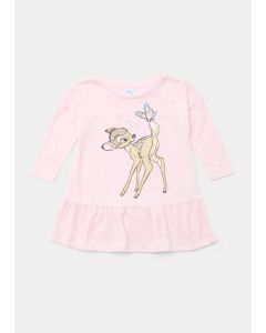 Kids Pink Disney Bambi Long Sleeve Nightie