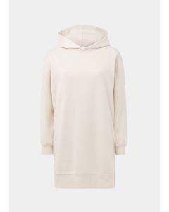 Cream Longline Hoodie