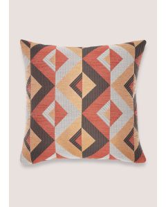 Multicoloured Diamond Cushion (43cm x 43cm)