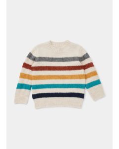 Boys Multcoloured Chunky Knitted Jumper (9mths-6yrs)