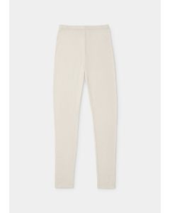 Cream Thermal Leggings