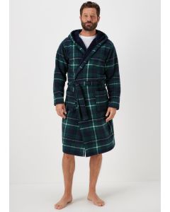 Green Check Dressing Gown