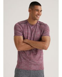 Souluxe Red Space Dye Sports T-Shirt