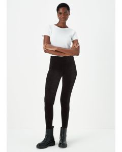 Black Velvet Leggings-botttom