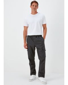 Charcoal Ripstop Cargo Trousers