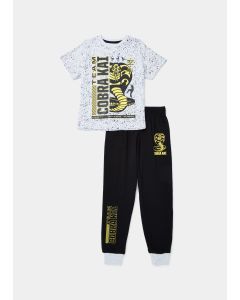 Kids Grey Cobra Kai Pyjama Set (5-12yrs)