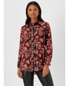 Multicoloured Paisley Print Shirt