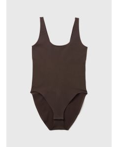 Brown Seamless Smoothing Bodysuit