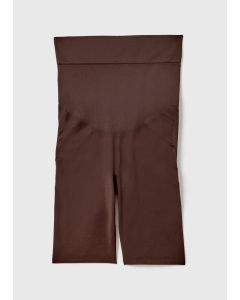 Brown Seamless Smoothing Shorts